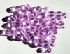 25 8mm Round Transparent Alexandrite Glass Beads